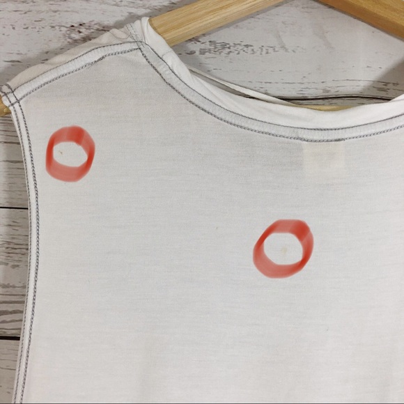 Free People The It Muscle White Sleeveless Tank Top Sz XS - Picture 13 of 14